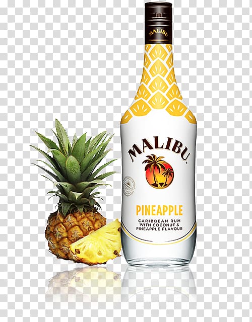 Malibu Rum Piña colada Cocktail Liquor, cocktail transparent background PNG clipart