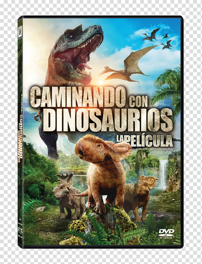 Walking with Dinosaurs [DVD] Blu-ray disc Film, dinosaur transparent background PNG clipart