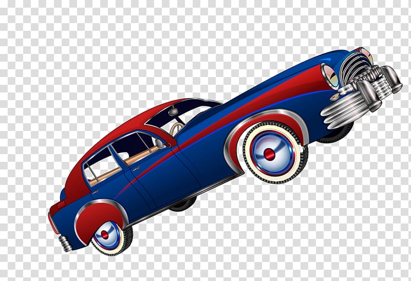 Compact car Automotive design Cartoon , Creative cartoon car pattern transparent background PNG clipart