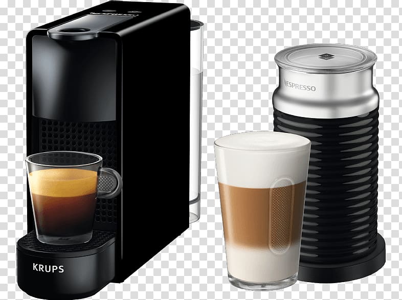 Coffeemaker Nespresso Essenza Mini, Coffee transparent background PNG clipart