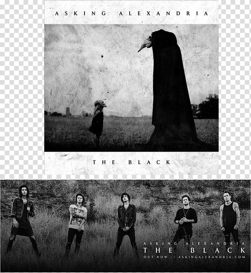 Asking Alexandria The Black Album Reckless & Relentless Music, asking alexandria transparent background PNG clipart