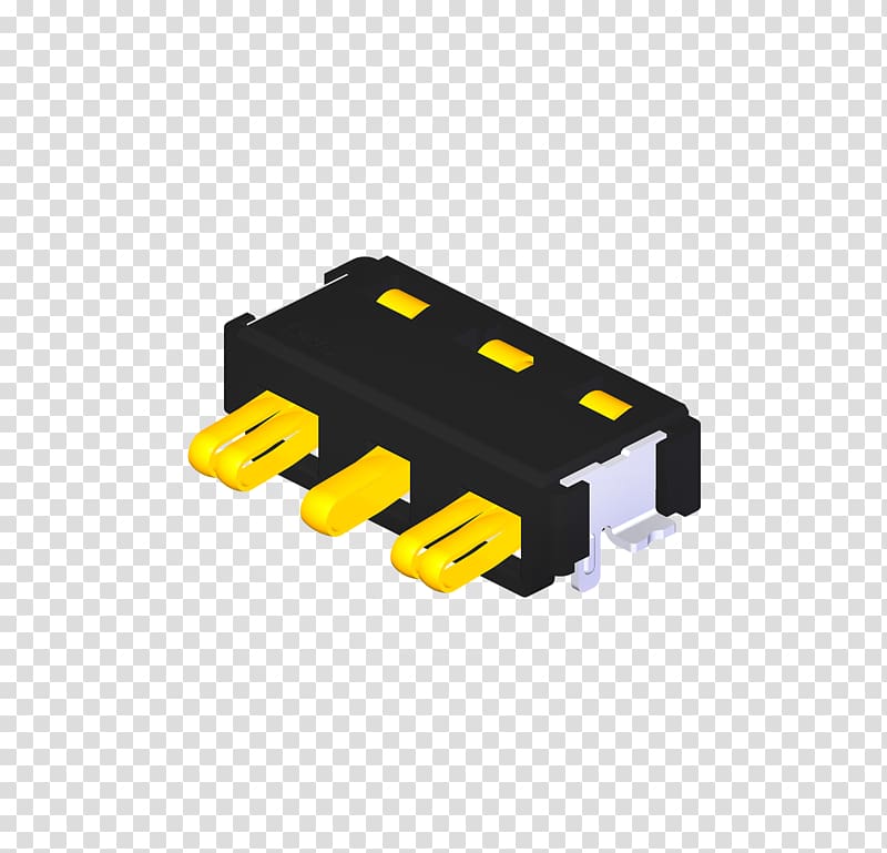 Electrical connector Printed Circuit Boards Battery terminal Adapter Electric battery, contact electrical connectors transparent background PNG clipart