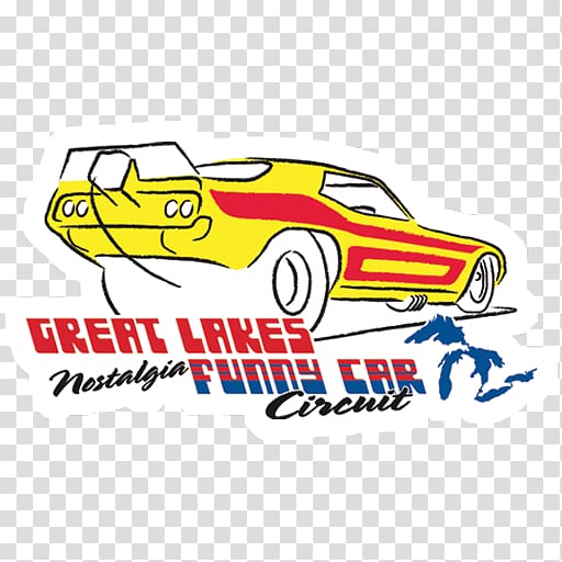 Great Lakes Nostalgia Funny Car Circuit. Pontiac Transport, car transparent background PNG clipart