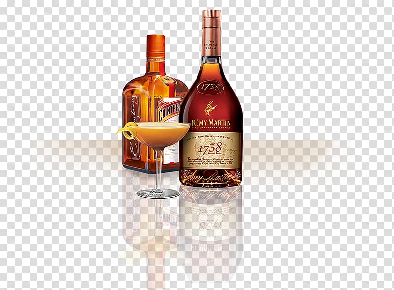 Liqueur Cognac Cointreau Wine Distilled beverage, cognac transparent background PNG clipart