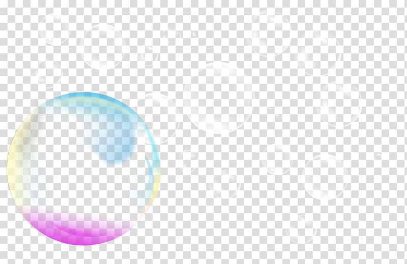 bubbles illustration, Soap bubble, Color Bubble transparent background PNG clipart