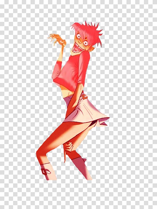 2-D Gorillaz Murdoc Niccals Noodle Demon Days, noodals transparent background PNG clipart