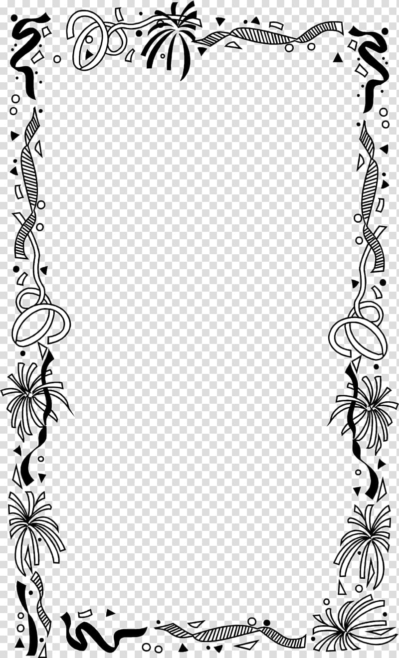 Borders and Frames Frames Drawing , birthday border transparent background PNG clipart