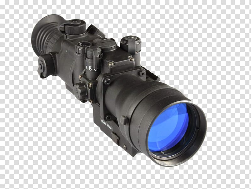 Telescopic sight Monocular Sniper rifle, Sniper rifle sight transparent background PNG clipart