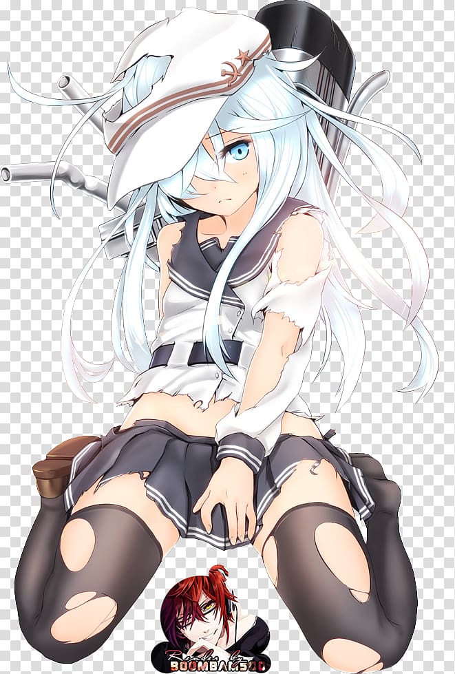 Kantai Collection Japanese destroyer Hibiki Anime Japanese destroyer Akatsuki, Hibiki Hojo transparent background PNG clipart