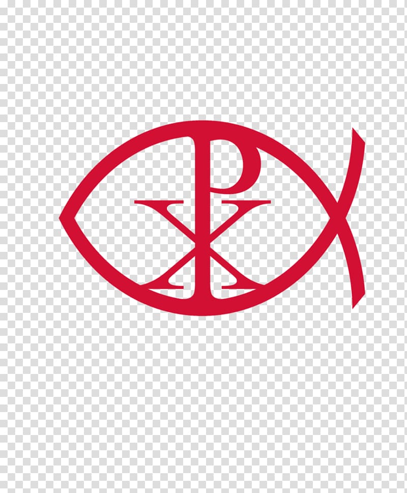 Ichthys Christian symbolism Labarum Chi Rho, symbol transparent background PNG clipart