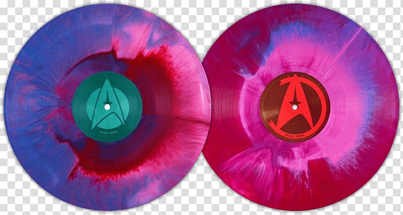 Star Trek Phonograph record Soundtrack Mondo Red, James Horner transparent background PNG clipart