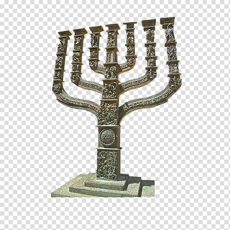 Menorah Judaism Jewish people Temple in Jerusalem Moradabad, Judaism transparent background PNG clipart