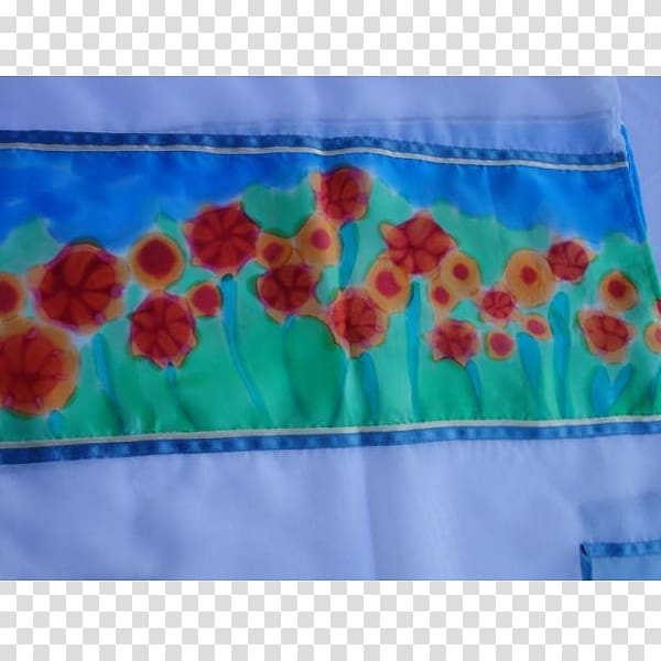 Textile Tallit Shawl Silk Jewish prayer, hand painted girls transparent background PNG clipart