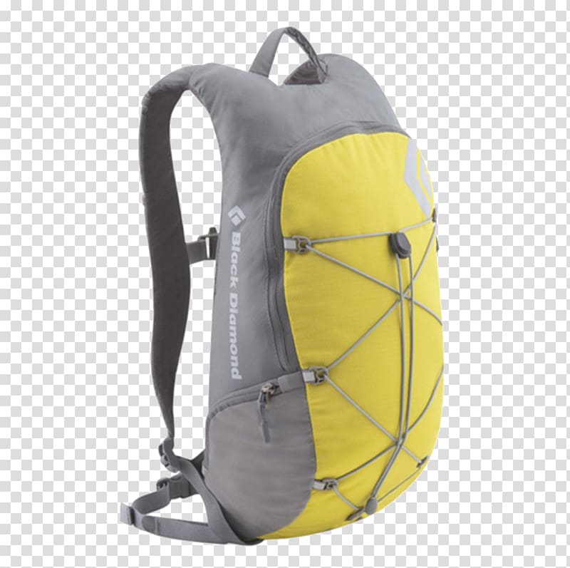 Black Diamond Equipment Backpack Rock climbing Trail running, Short technical backpack transparent background PNG clipart