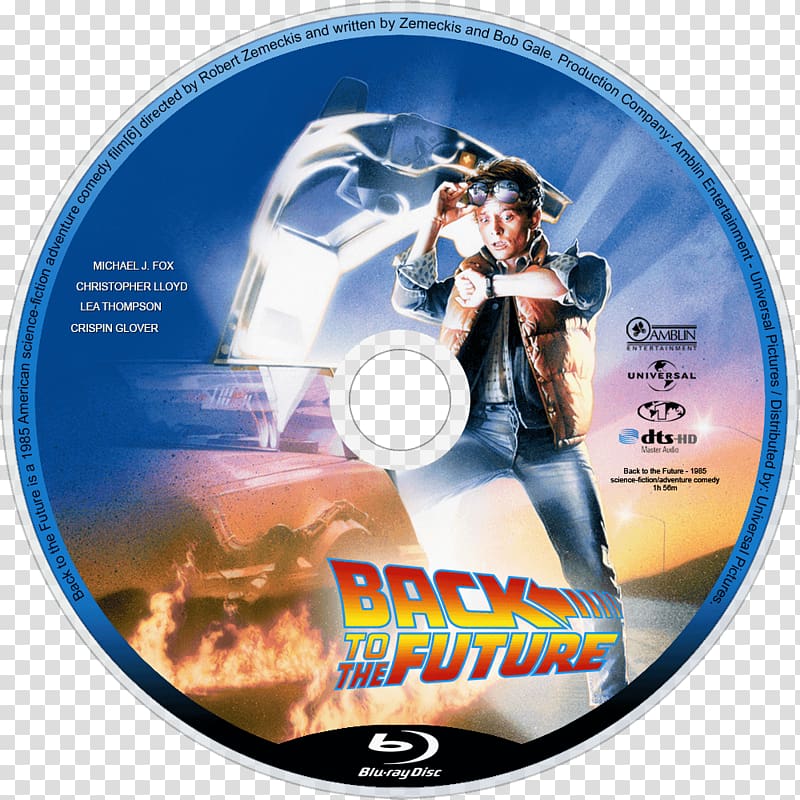 Marty McFly Back to the Future Film poster, Back to the future transparent background PNG clipart