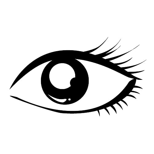Black eye Black and white , Black Eye transparent background PNG clipart