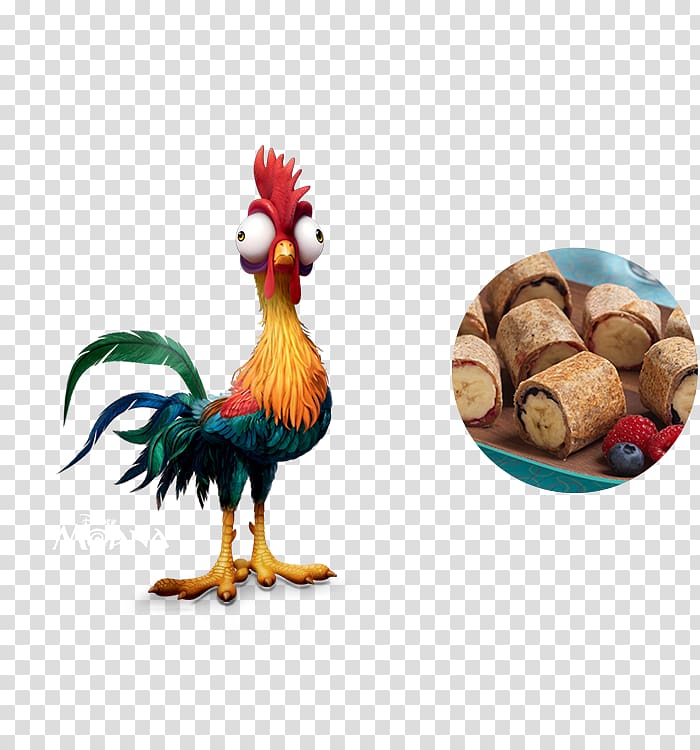 Hei Hei the Rooster T-shirt Chicken The Walt Disney Company Clothing, paper cup banana slice transparent background PNG clipart
