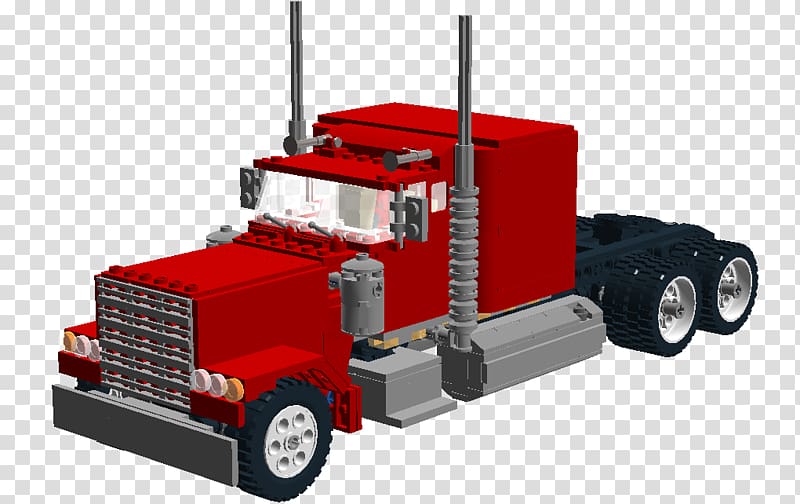Peterbilt Car Truck 3D modeling Vehicle, small truck transparent background PNG clipart