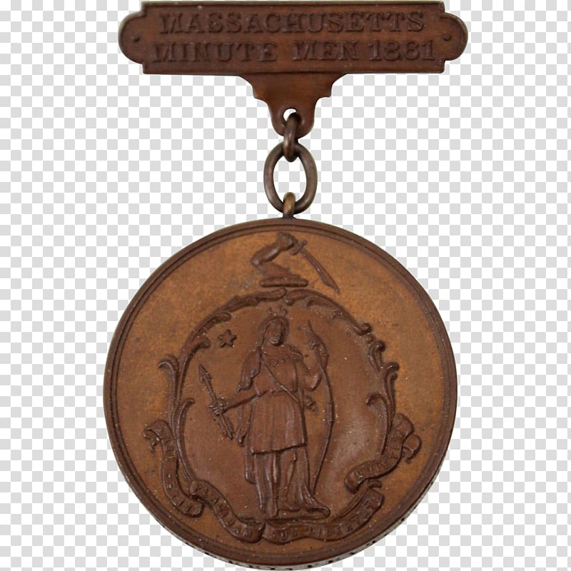 Medal Badge Massachusetts American Civil War Regiment, classical medal transparent background PNG clipart