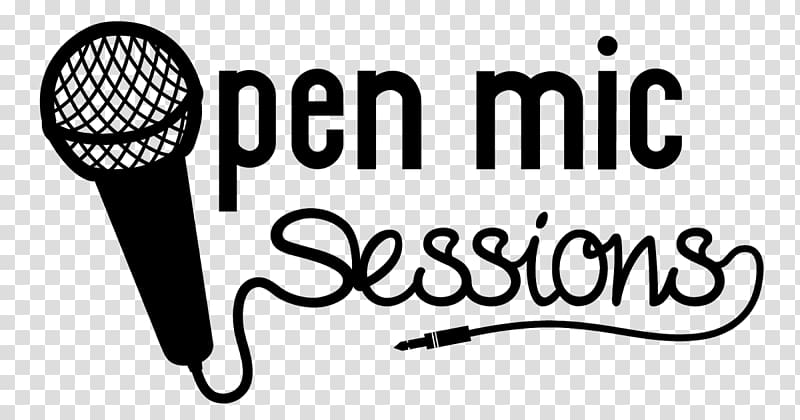 Microphone Open Mic Session OPEN MIC presented by Shure and Greenstar Brewing Logo, microphone transparent background PNG clipart