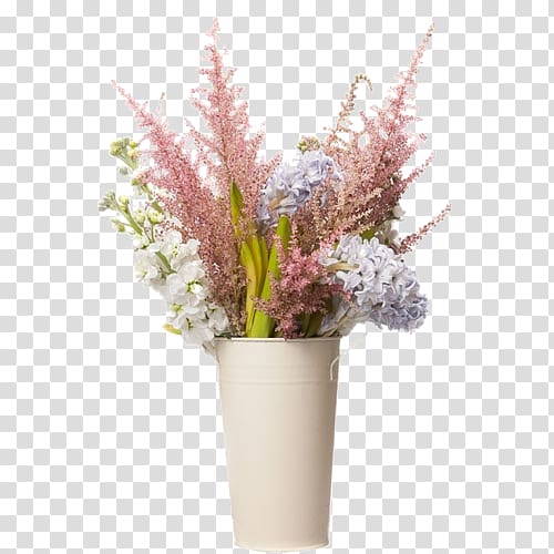 pink and white flowers on white vase, Floral design Vase Decorative arts Flower, Flower vase transparent background PNG clipart