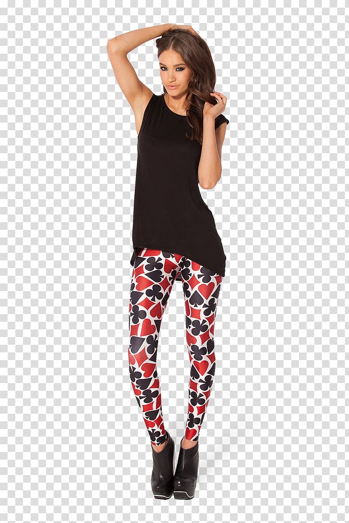 Leggings T-shirt Pants Clothing Fashion, clothing card transparent background PNG clipart