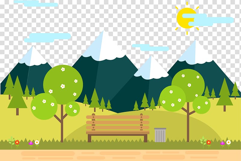 Euclidean , Park corner transparent background PNG clipart