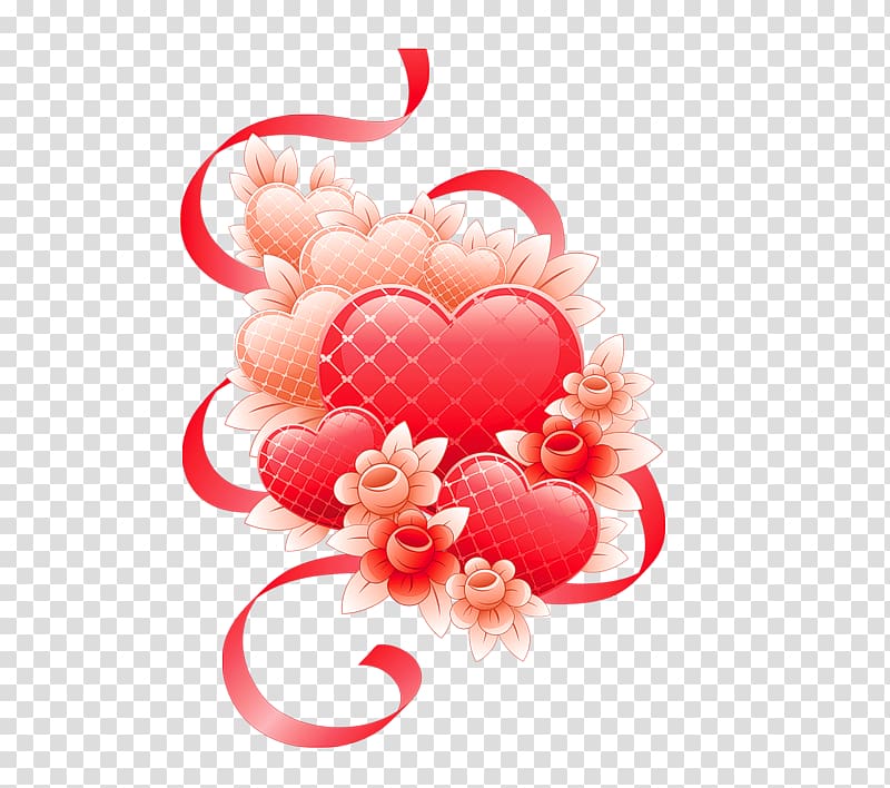 Valentine\'s Day Desktop February 14 Gift, hearts background transparent background PNG clipart