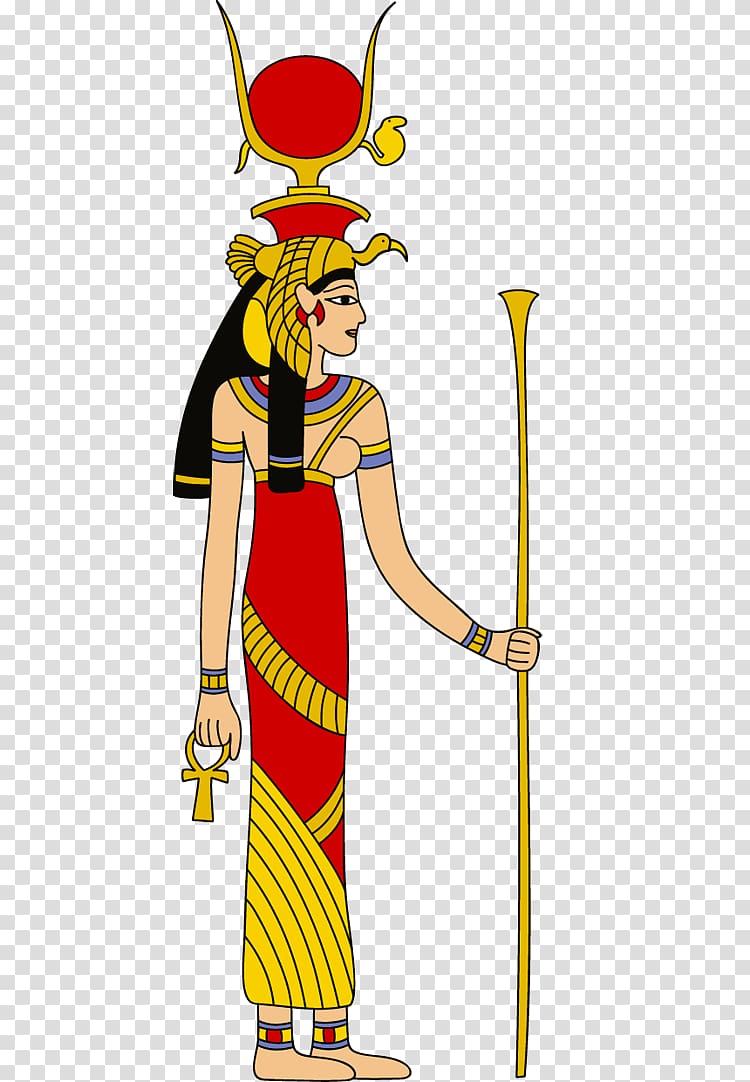 Ancient Egypt Isis Goddess Egyptian, Goddess transparent background PNG clipart