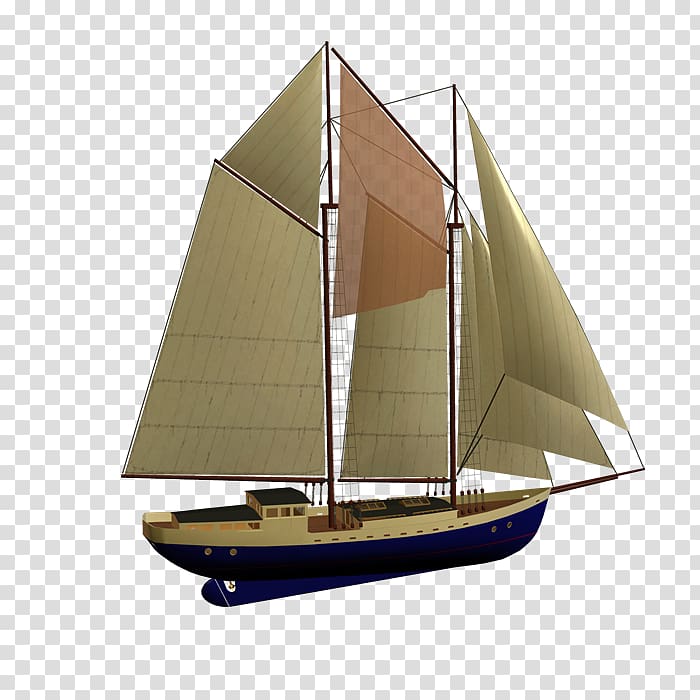 Sail Sloop-of-war Yawl Cat-ketch, gc transparent background PNG clipart