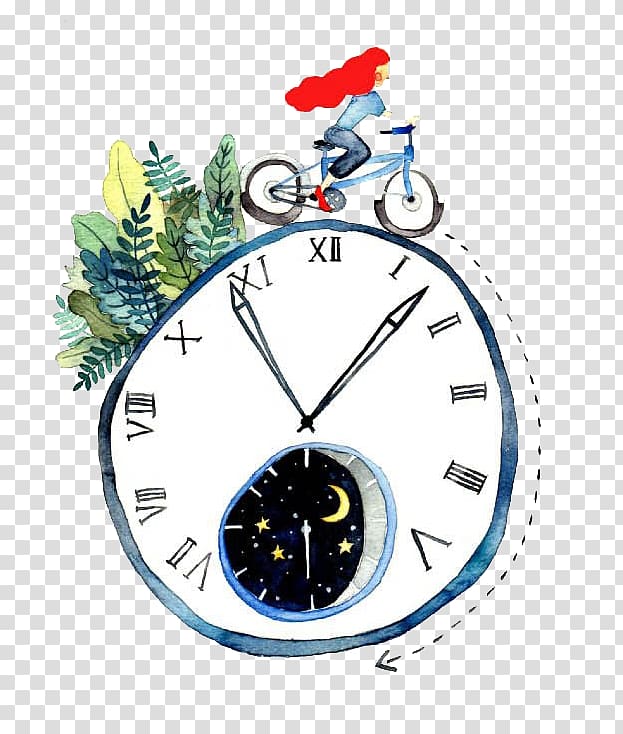 Alarm clock Cartoon, Cartoon clock transparent background PNG clipart