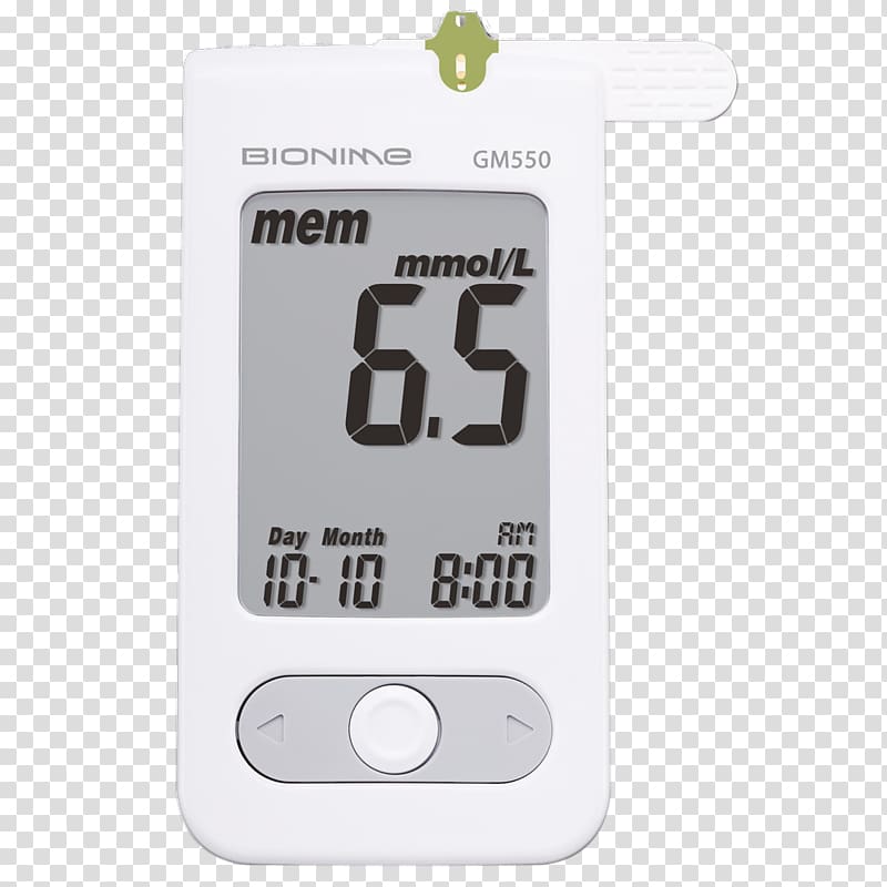 McKesson QUINTET AC Blood Glucose Meter Measuring Scales Electronics Blood Glucose Meters Product, glucometer transparent background PNG clipart