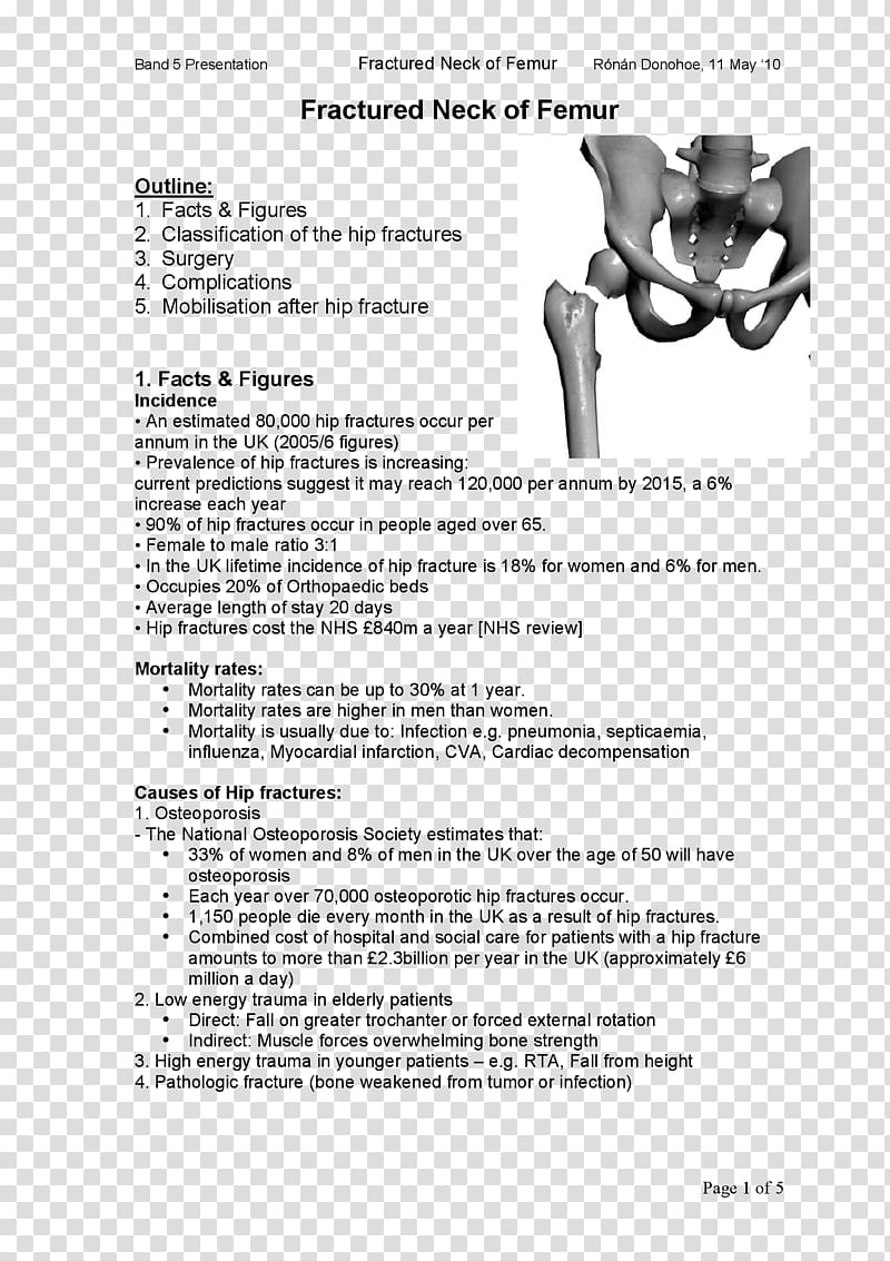 Document Femoral neck Joint, design transparent background PNG clipart