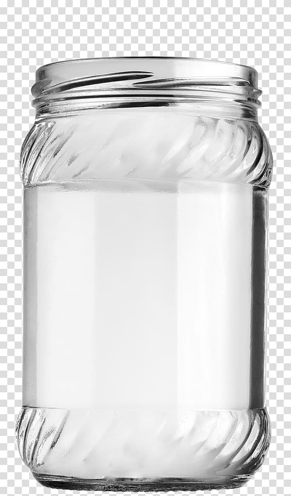 Glass bottle Mason jar Lid, glass transparent background PNG clipart