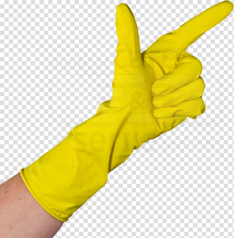 Schutzhandschuh Medical glove Yellow Falano Hygiene Warenvertriebs GmbH, Steril transparent background PNG clipart