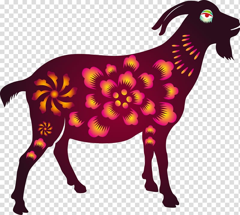 Goat milk Sheep Horn Illustration, A goat transparent background PNG clipart