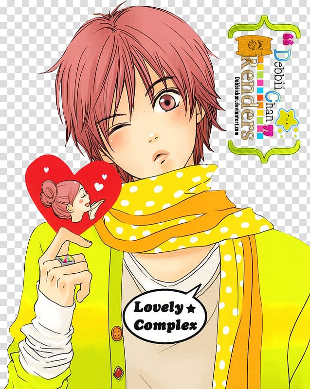 Love Com Anime Manga Humour, Lovely complex transparent background PNG clipart