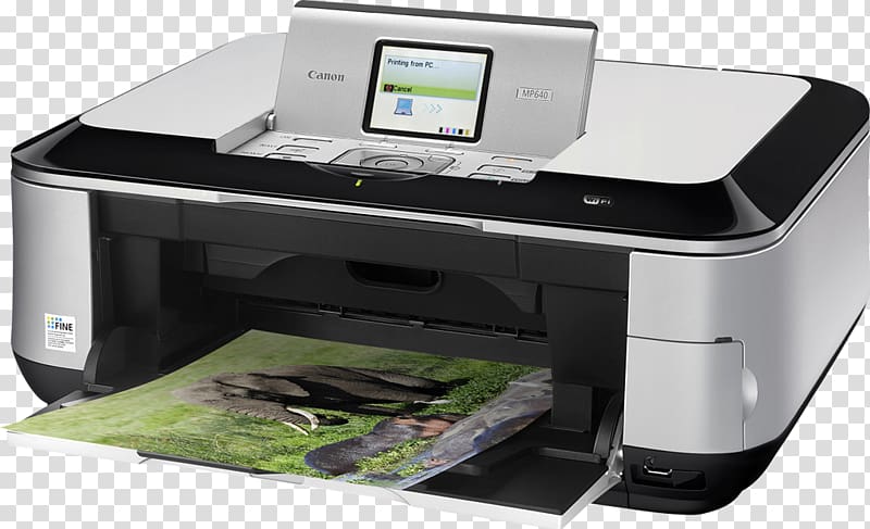 Canon Multi-function printer Device driver ピクサス, printer transparent background PNG clipart