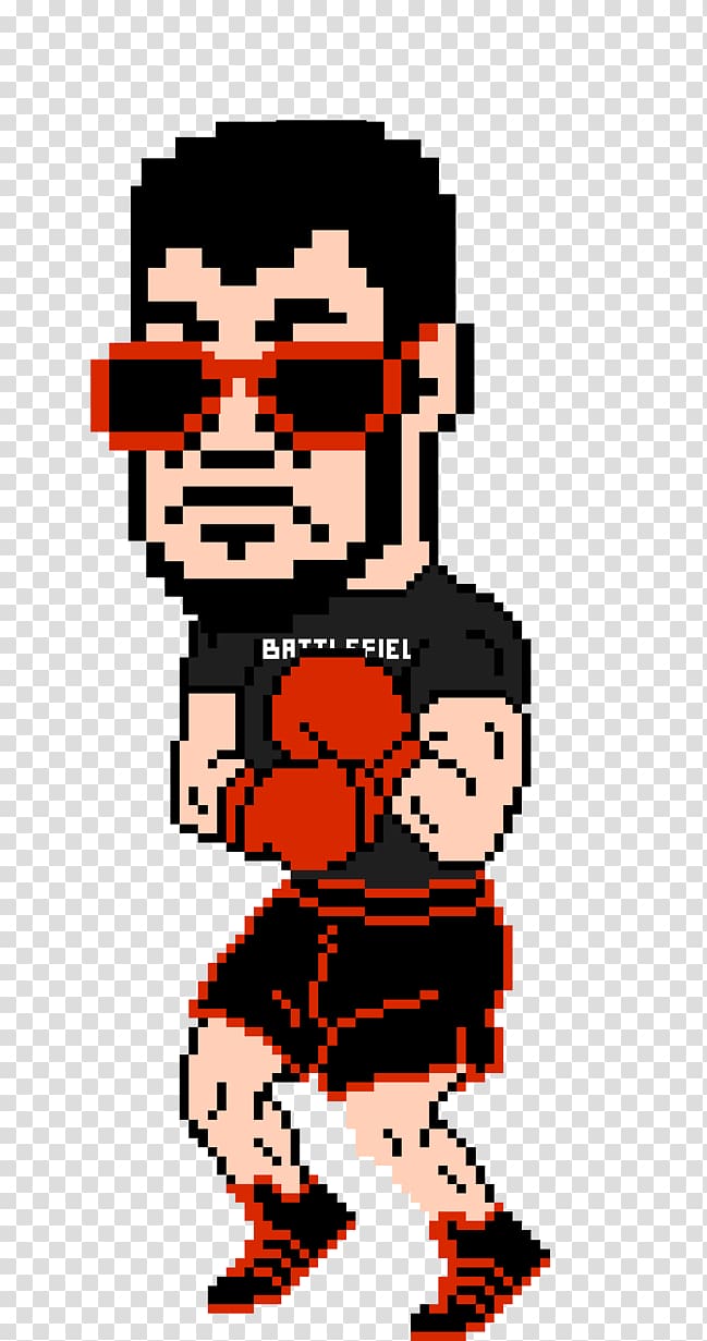 Punch-Out!! Pixel art , Punch Game Ui transparent background PNG clipart