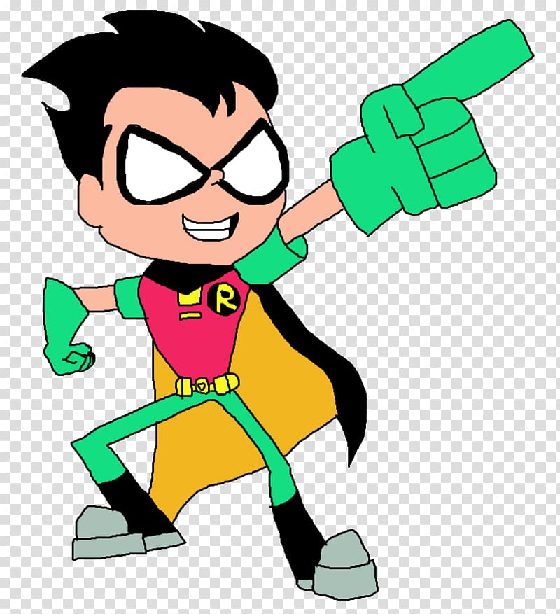 Robin Tim Drake Raven Starfire Nightwing, teen titans transparent background PNG clipart