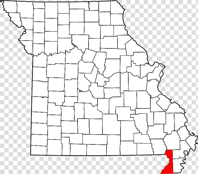 Reynolds County, Missouri McDonald County, Missouri Lincoln County, Missouri Hannibal Dallas County, Missouri, map transparent background PNG clipart
