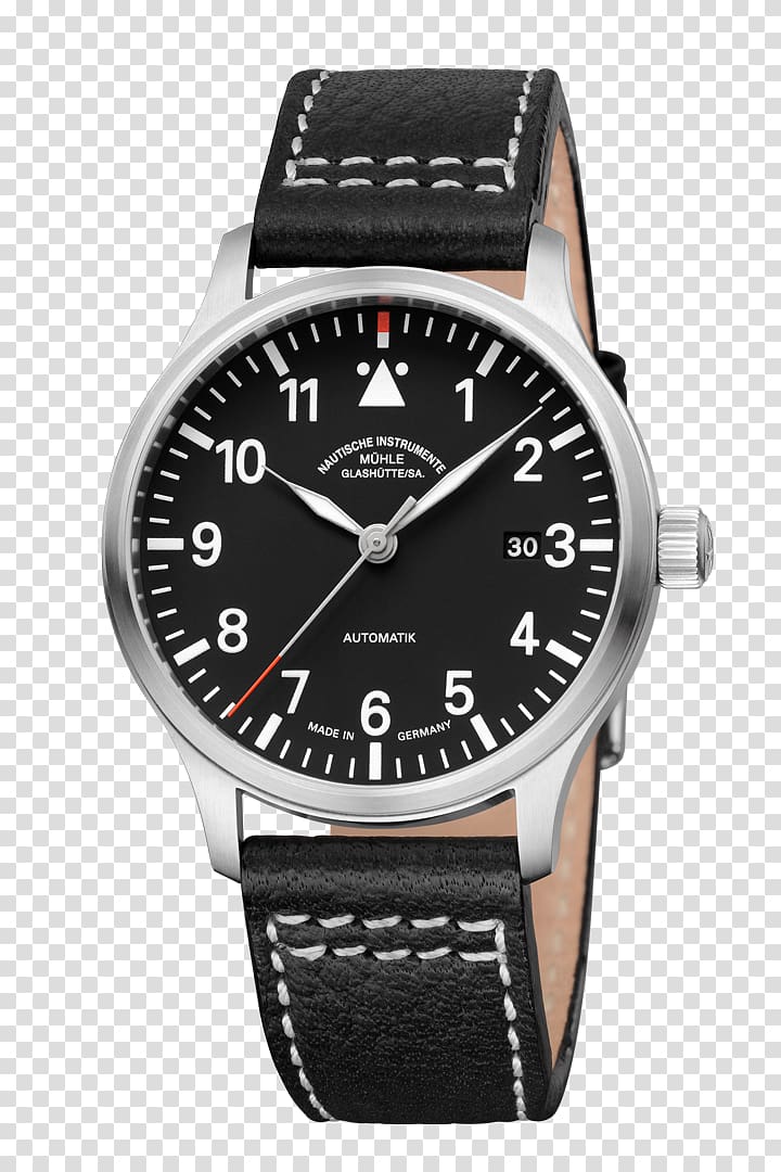 Nautische Instrumente Mühle Glashütte Diving watch Glashütte Original, watch transparent background PNG clipart