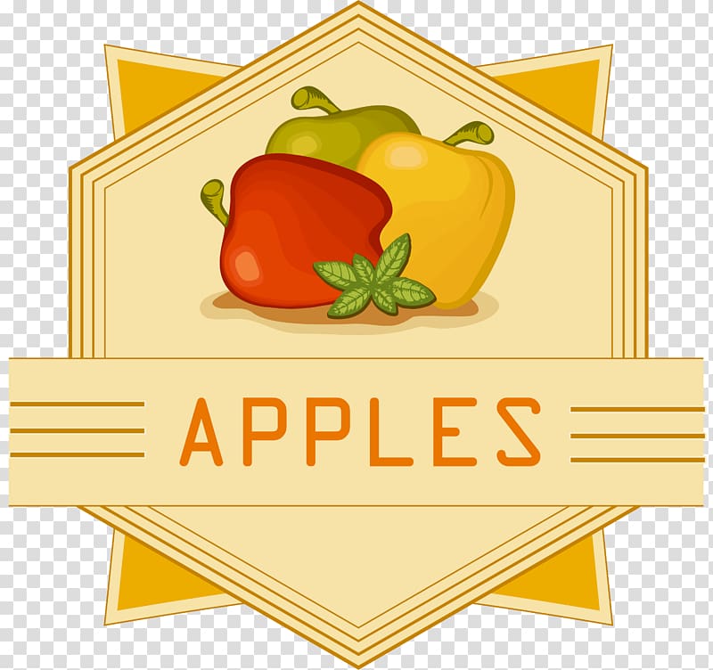 Apple , Yellow simple apple logo transparent background PNG clipart