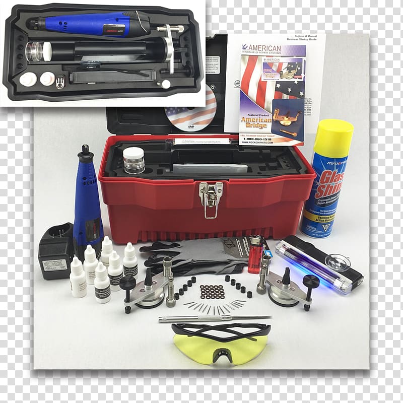 Car Spectrum Windshield Repair Kit Seal Injector, Auto Glass Crack Repair Kit transparent background PNG clipart