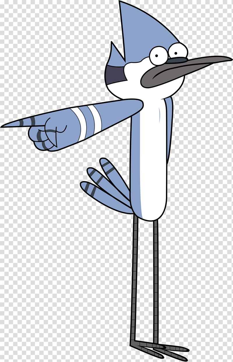 Mordecai Rigby Cartoon Animation, swag transparent background PNG clipart