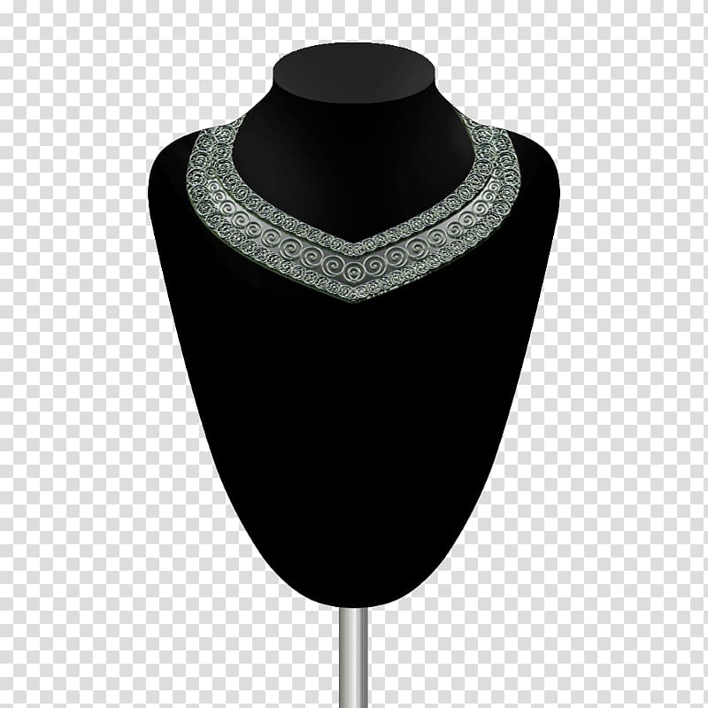 Necklace Jewellery Chain Collar, steel transparent background PNG clipart