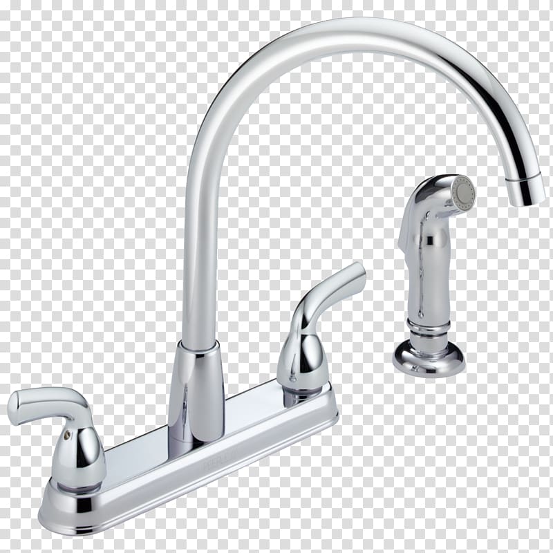 Tap Sink Kitchen Moen Stainless steel, faucet transparent background PNG clipart