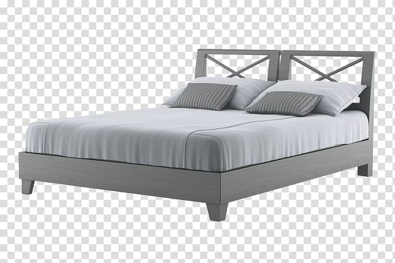 Bed size Bed frame Mattress, single bed transparent background PNG clipart