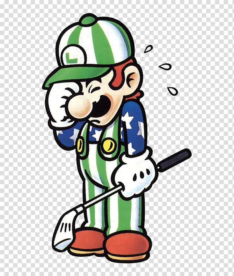 NES Open Tournament Golf Luigi Princess Peach Super Mario Bros. Super Mario 3D Land, luigi transparent background PNG clipart