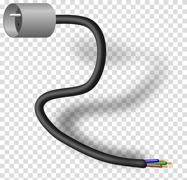 Electrical Wires & Cable Electrical cable Power cord , wires transparent background PNG clipart
